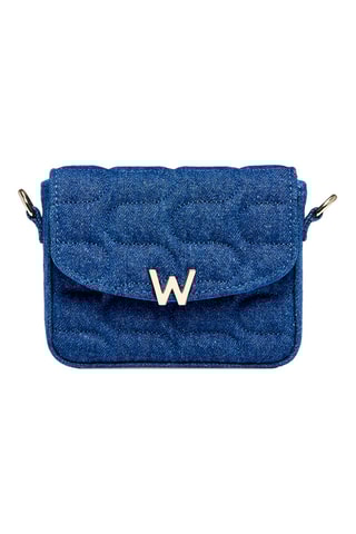 Borsa a tracolla in denim Mimi Swirl - Navy