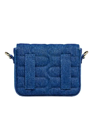 Borsa a tracolla in denim Mimi Swirl - Navy