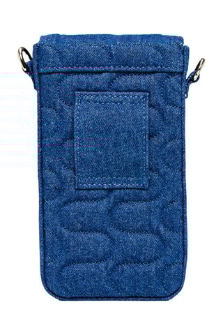 Custodia per telefono in denim Mimi Swirl - Navy