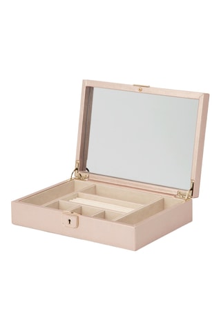 Portagioie in pelle Palermo - Dorato rosa