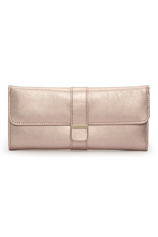 Pochette portagioie in pelle Palermo - Dorato rosa