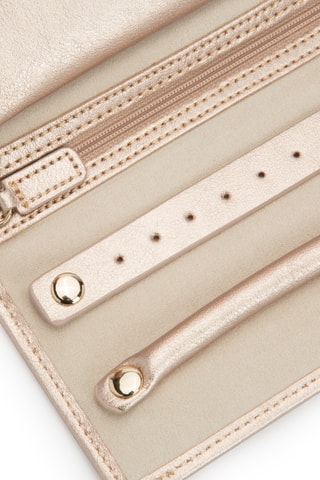 Pochette portagioie in pelle Palermo - Dorato rosa