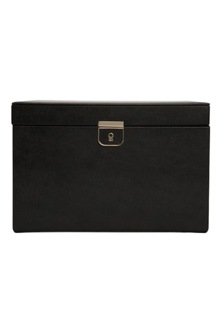 Portagioie in pelle Palermo - Antracite 