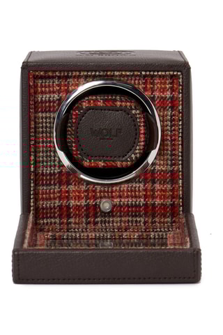 Scatola carica orologi semplice in pelle Winder - Marrone