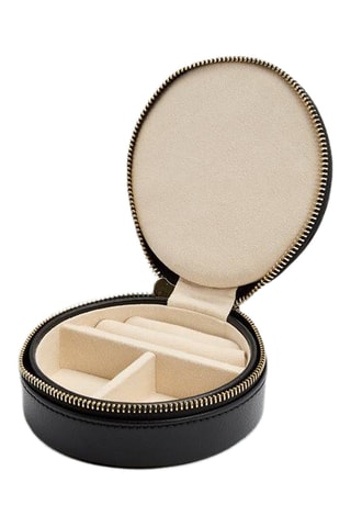 Portagioie in pelle vegan - Nero