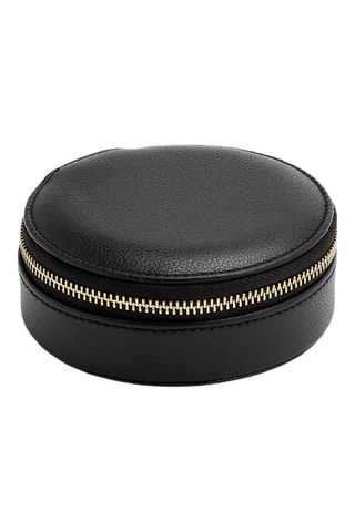 Portagioie in pelle vegan - Nero