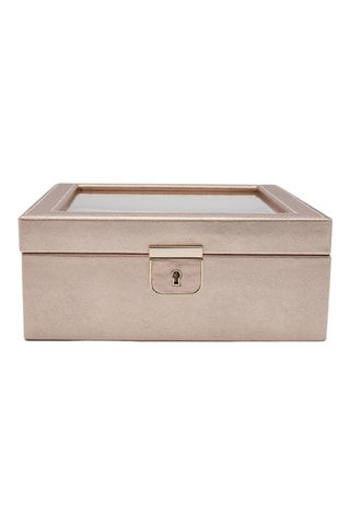 Cofanetto per orologi in pelle Palermo - Dorato rosa