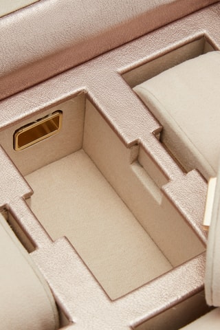 Cofanetto per orologi in pelle Palermo - Dorato rosa