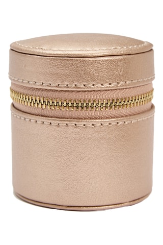 Cofanetto per orologi in pelle Palermo - Dorato rosa 