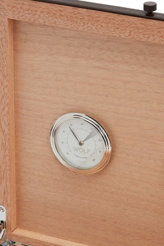 Cofanetto per orologi in pelle Humidor - Marrone