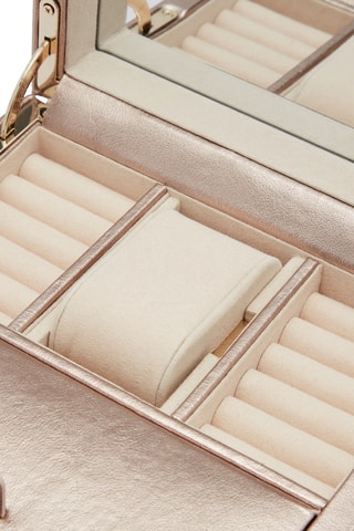 Scatola carica orologi semplice in pelle Palermo - Dorato rosa