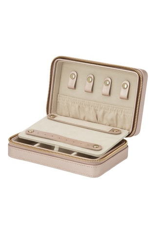 Portagioie in pelle Palermo - Rosa