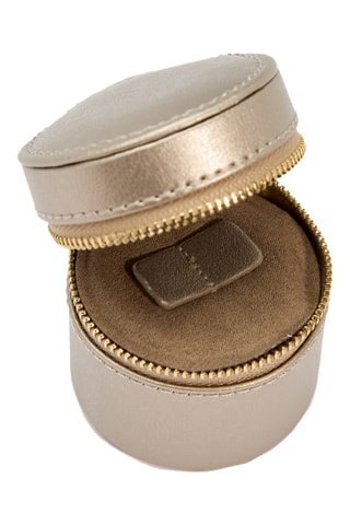 Cofanetto per orologi in pelle Palermo - Dorato 