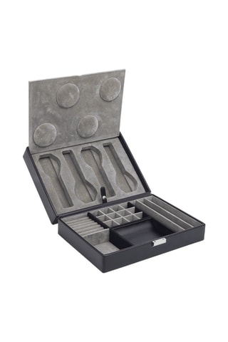 Cofanetto per 4 orologi Heritage - Nero