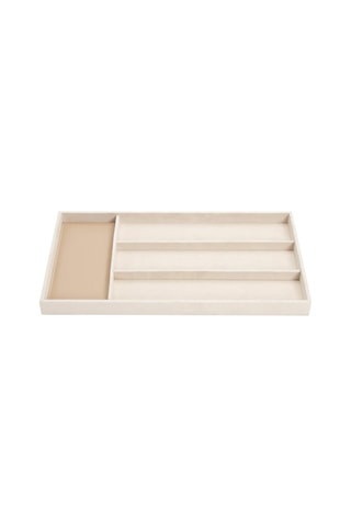 Scatola per orologio in pelle Vault Trays - Beige