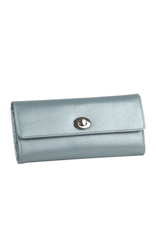 Boîte à bijoux en cuir London - Bleu