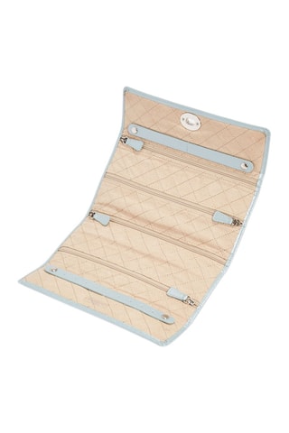 Boîte à bijoux en cuir London - Bleu