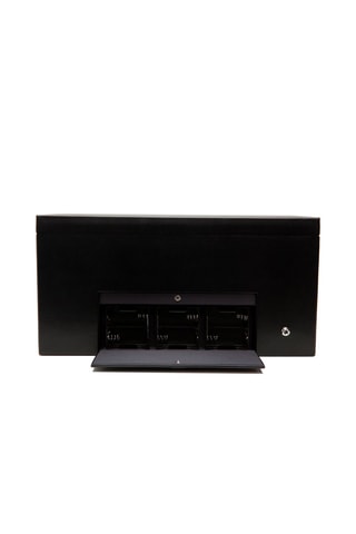 Scatola carica orologi per 3 orologi Heritage Winders - Nero