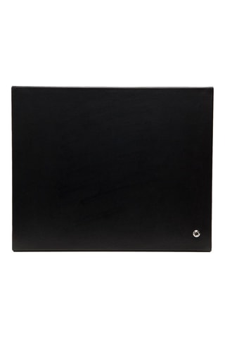 Scatola carica orologi in pelle per 6 orologi Heritage - Nero