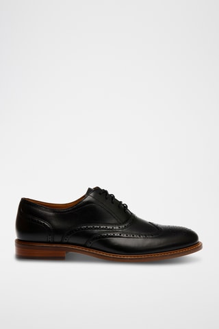 Leren Brogues - Zwart