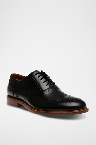 Leren Brogues - Zwart