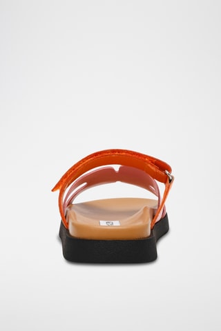 Sandalen - Oranje en roze