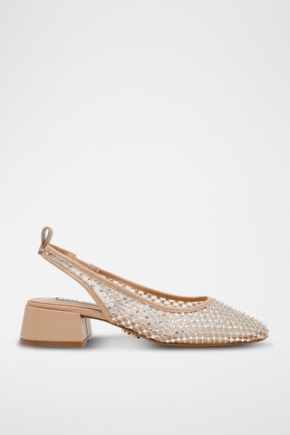 Sandalen met Hak - Nude