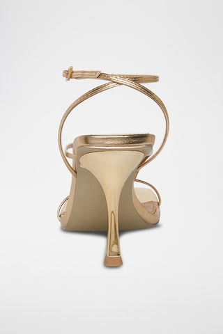Sandalen met Hak - Goudkleurig