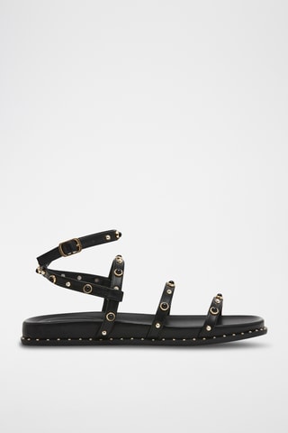 Romeinse Sandalen - Zwart