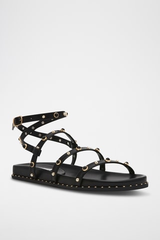Romeinse Sandalen - Zwart