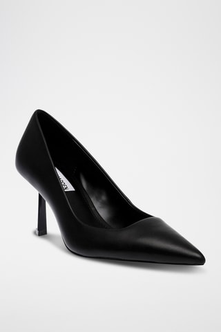 Schapenleren Pumps - Zwart