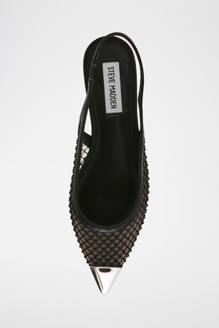 Schapenleren Ballerina's - Zwart