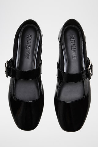 Leren Mary Janes - Zwart