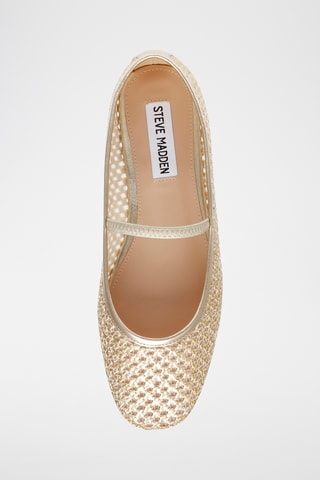 Schapenleren Mary Janes - Goudkleurig