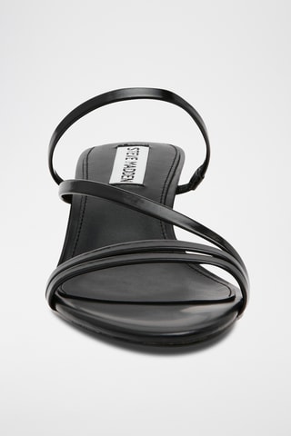 Muiltjes met hak - Zwart