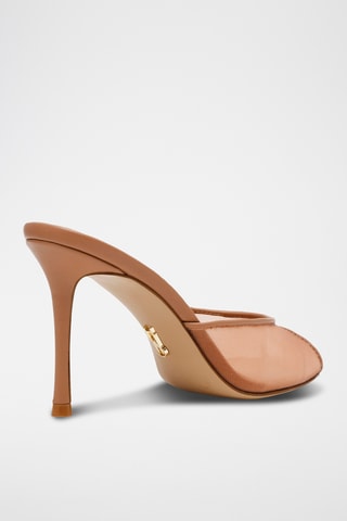 Muiltjes met Hak - Bruin