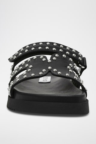 Leren Muiltjes - Zwart