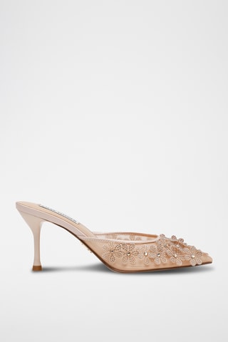 Muiltjes met Hak - Beige