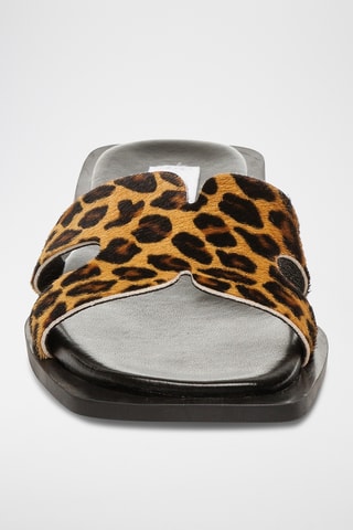 Nubuck Muiltjes - Bruin en zwart