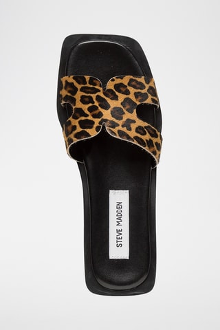 Nubuck Muiltjes - Bruin en zwart