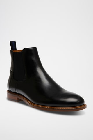 Leren Chelsea Boots - Zwart