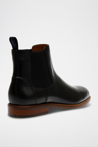 Leren Chelsea Boots - Zwart