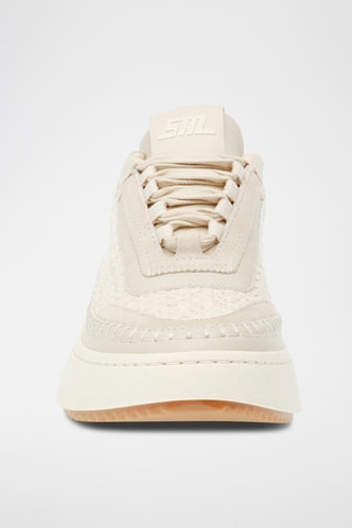 Sneakers - Ivoorkleurig