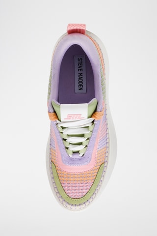 Sneakers - Paars en groen