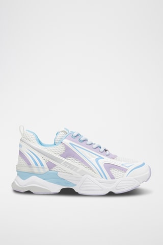 Sneakers - Wit en paars