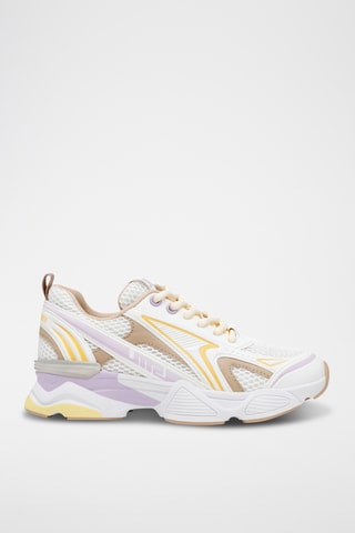 Sneakers - Wit en geel