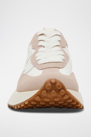 Leren Sneakers - Beige