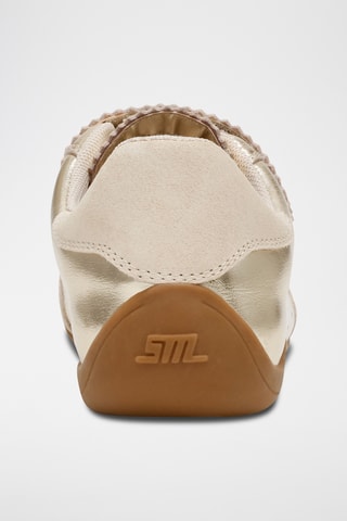 Leren Sneakers - Goudkleurig