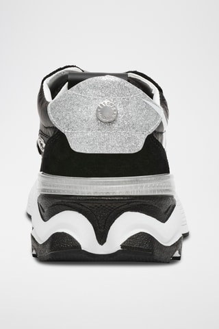 Nubuck Platform Sneakers - Zwart