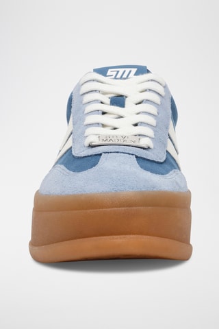 Nubuck Platform Sneakers - Blauw